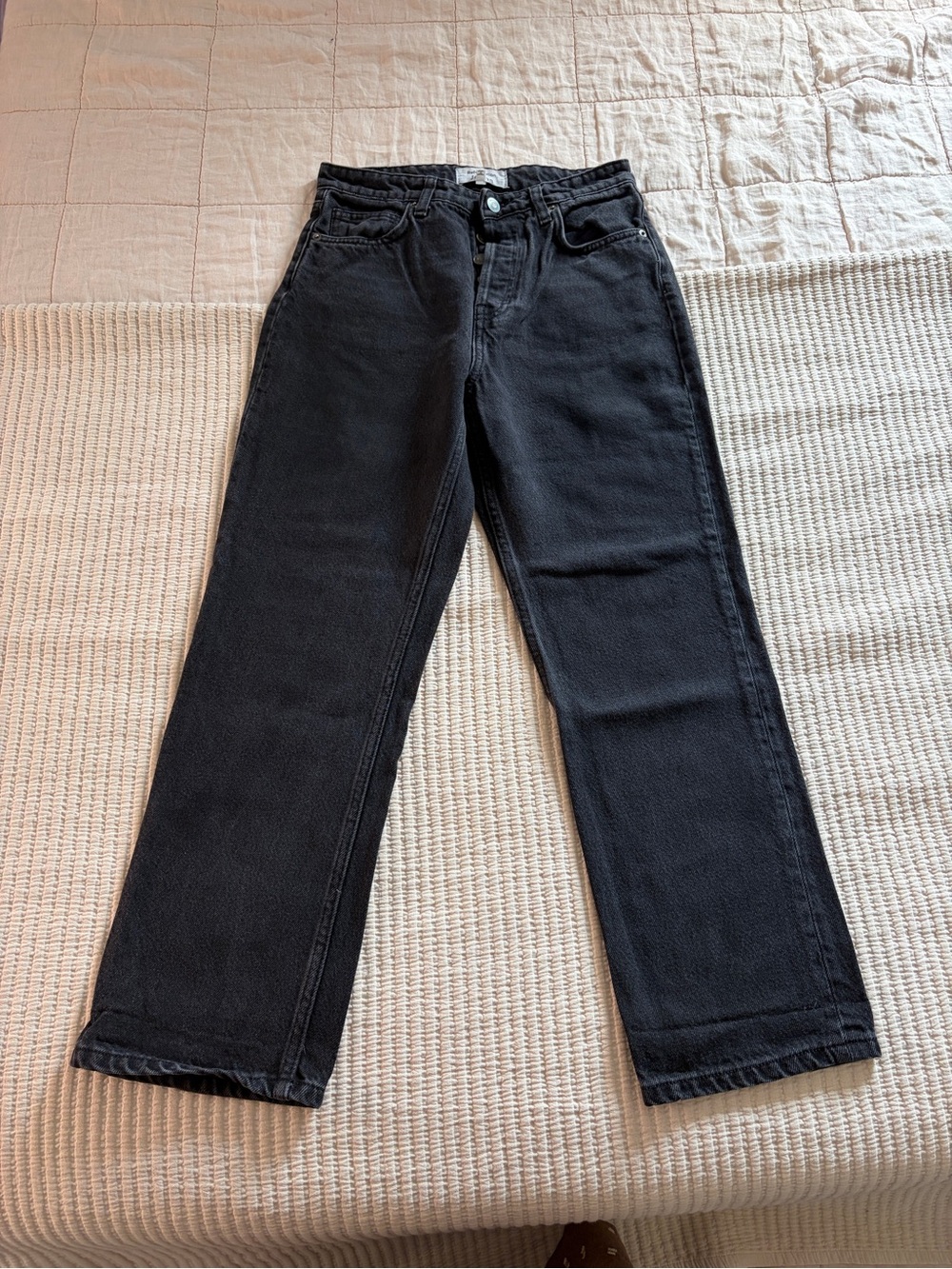 Reformation Jeans, Straight Leg High Rise Jeans 27P